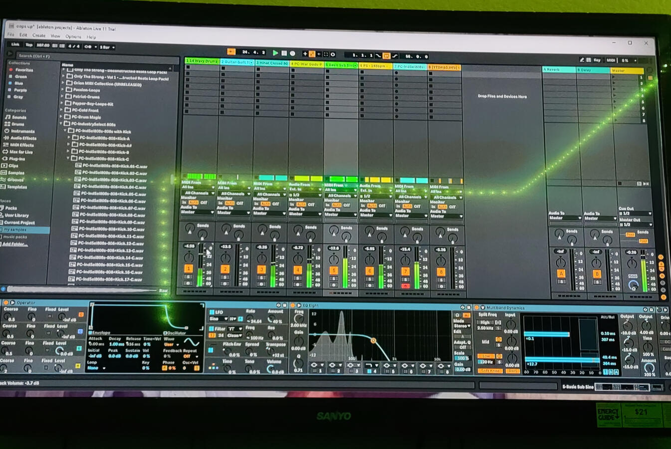 Mix Screen View